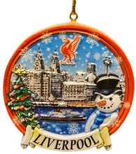 Load image into Gallery viewer, Liverpool Waterfront Christmas Bauble