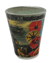Load image into Gallery viewer, Shot Glass York viking - britishsouvenirs