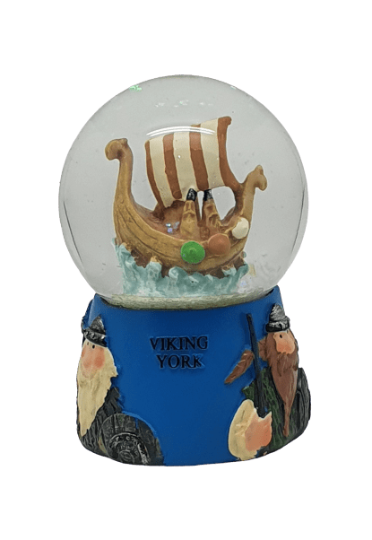 Viking Ship Snow Globe