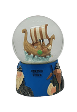 Load image into Gallery viewer, Viking Ship Snow Globe