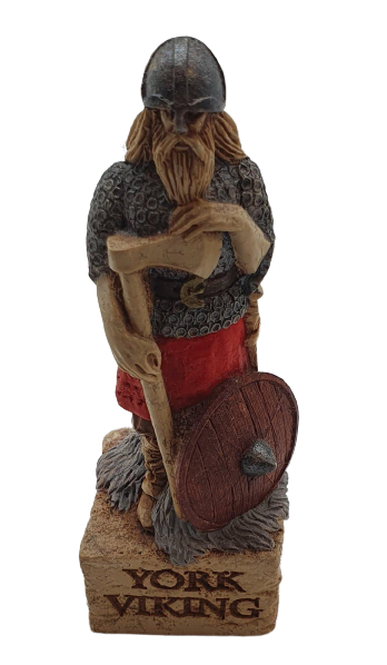 Viking Painted Pawn Figure
