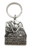 York Vikings Metal Keyring
