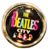 The Beatles City Pin Badge