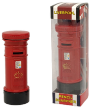 Load image into Gallery viewer, Liverpool Post Box Pencil Sharpener
