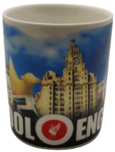 Load image into Gallery viewer, Liverpool Normal Collage Blue Mug