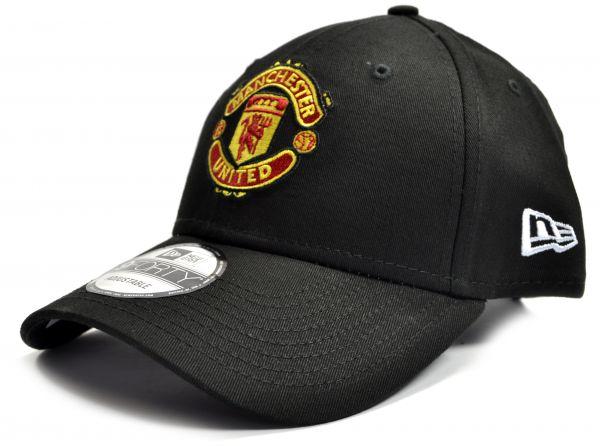 MAN UTD NEW ERA 9FORTY BLACK BASEBALL CAP - Pridesouvenirs