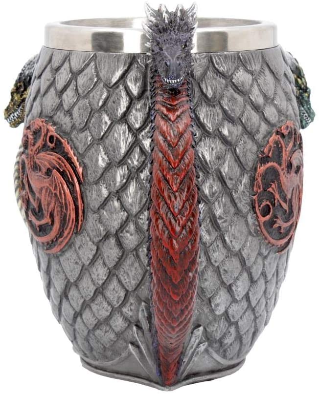 House Targaryen Tankard game of thrones 14cm - britishsouvenir