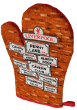 Liverpool Street Names Oven Glove