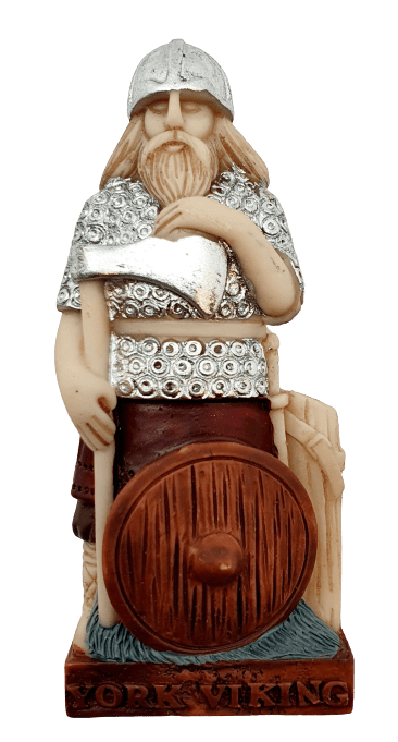 York viking resin magnet figure -britishsouvenirs