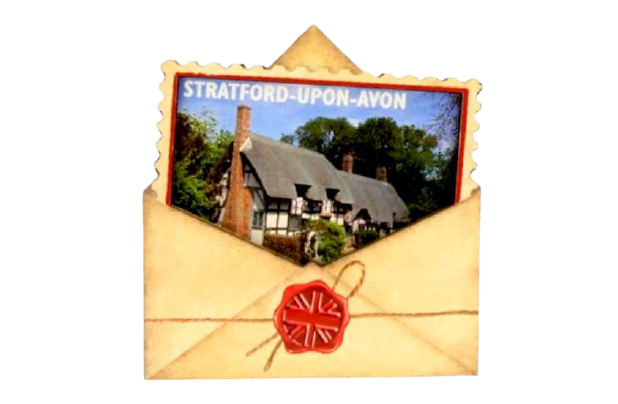 Ann Hathaway's Cottage Postcard Magnet