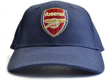 Load image into Gallery viewer, Arsenal Crest Baseball Cap- Navy blue