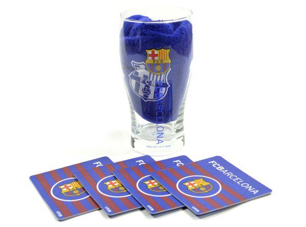 Football Club Barcelona Mini Bar Set - British Souvenirs