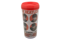 Load image into Gallery viewer, The Beatles Travel Mug: 1962 Performing Live (Plastic Body)