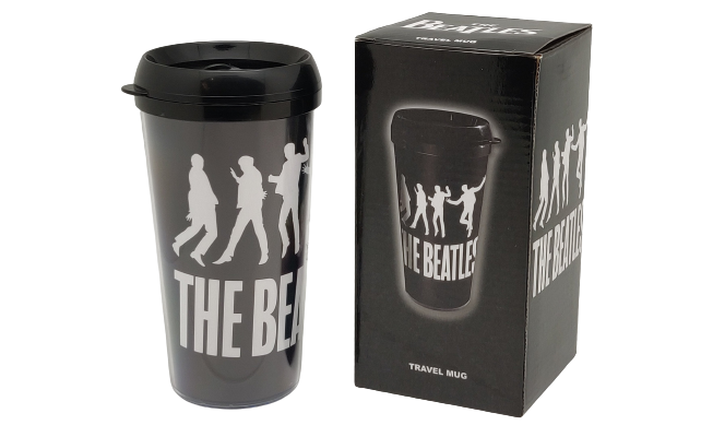 The Beatles Travel Mug: Jump (Plastic Body)