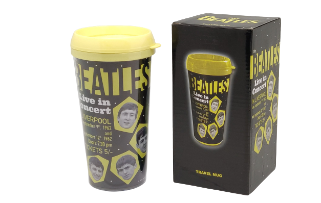 The Beatles Travel Mug: 1962 Live in Concert (Plastic Body)