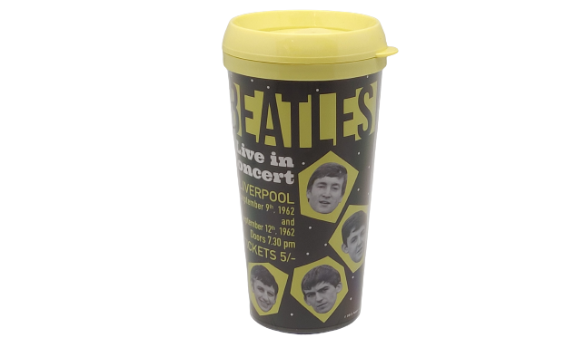 The Beatles Travel Mug: 1962 Live in Concert (Plastic Body)