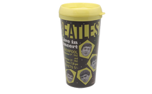 Load image into Gallery viewer, The Beatles Travel Mug: 1962 Live in Concert (Plastic Body)