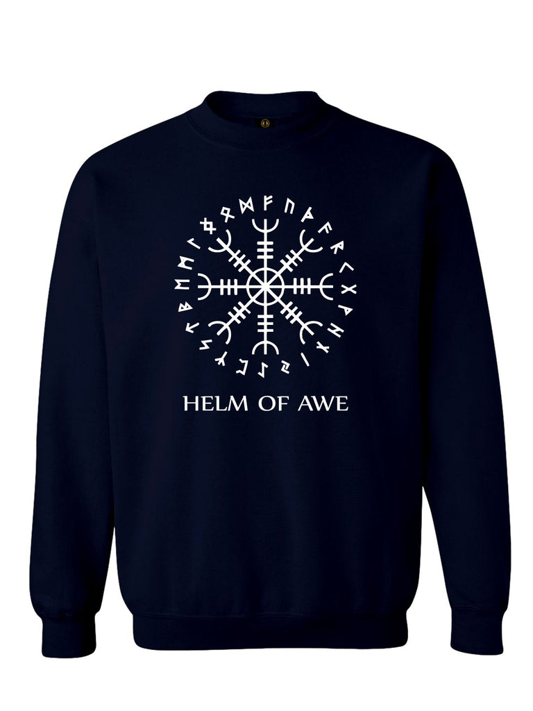 Navy Helm of Awe Jumper
