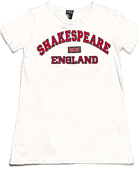 Shakespeare T Shirts White