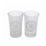 Chelsea Frosted Shot Glass-  Pack of 2
