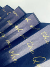 Load image into Gallery viewer, GOD SAVE THE QUEEN - BAMBOO AND SILK FAN