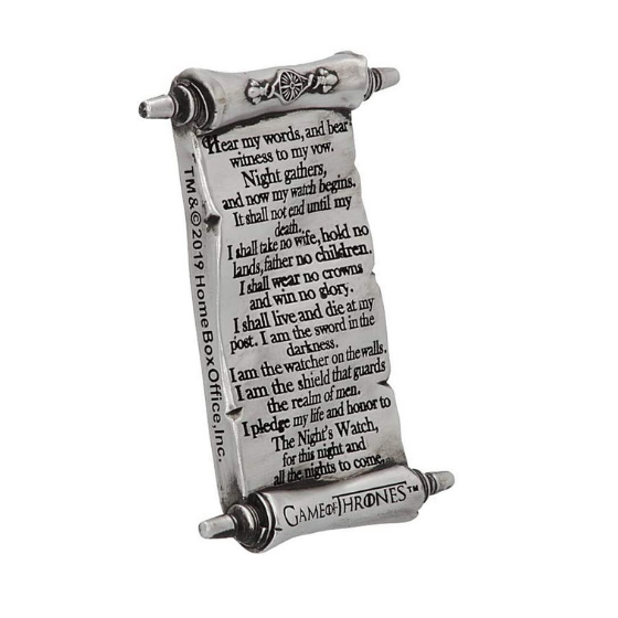 Nights Watch Magnet (GOT) 10cm - Britishsouvenir