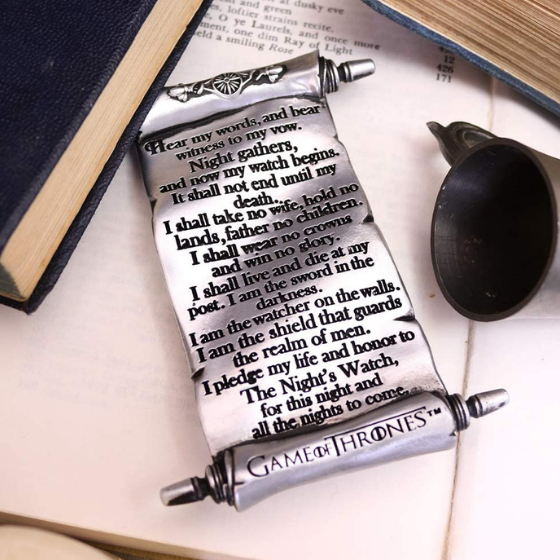 Nights Watch Magnet (GOT) 10cm - Britishsouvenir