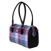 Load image into Gallery viewer, Harris Tweed Bowling Bag (Pastel Pink)