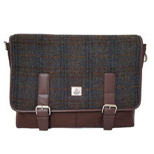 Load image into Gallery viewer, Harris Tweed Messenger Bag (Heather)