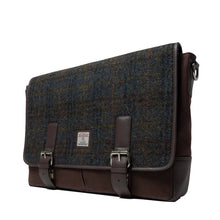 Load image into Gallery viewer, Harris Tweed Messenger Bag (Heather)