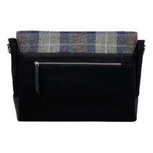Load image into Gallery viewer, HARRIS TWEED MESSENGER BAG (BLUE)