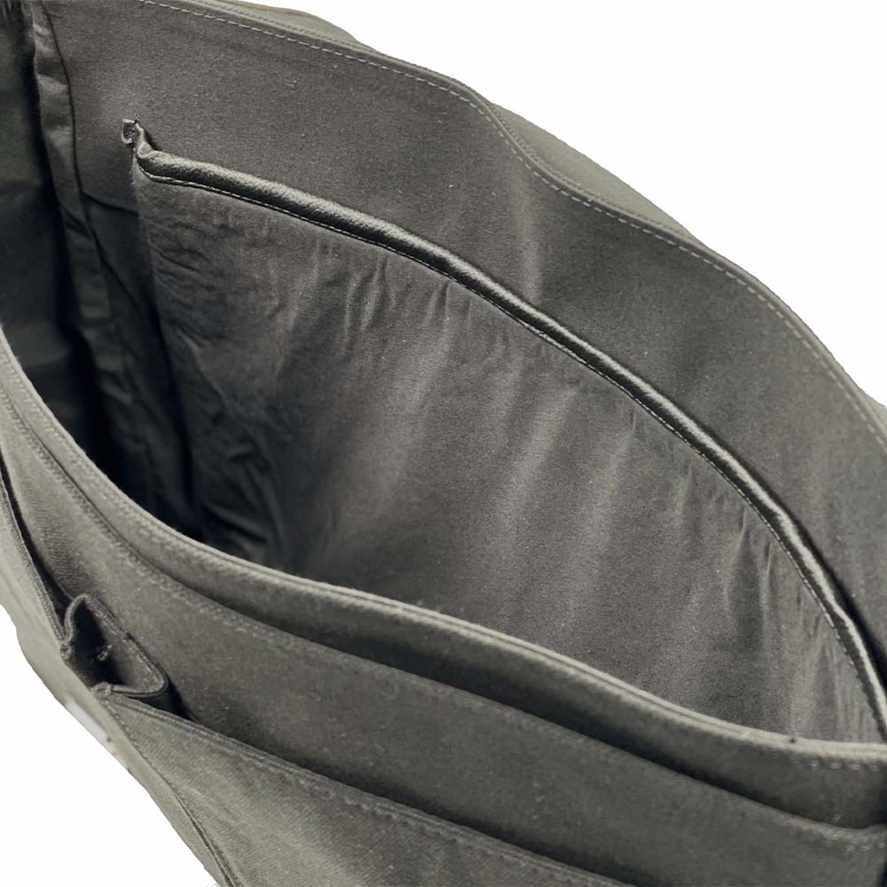 HARRIS TWEED MESSENGER BAG (BLUE)