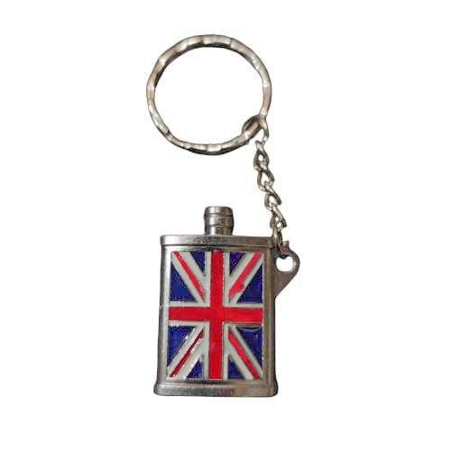 Hip flask keyring