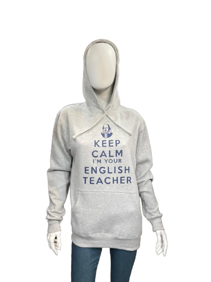 Hoodie Keep Calm Grey