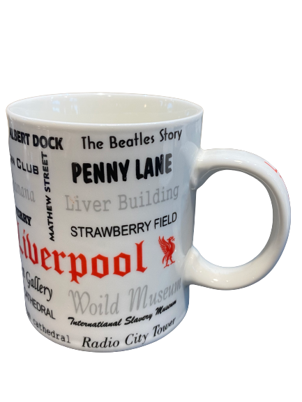 Liverpool Street Name White Mug