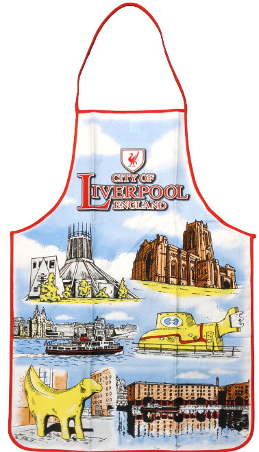 Liverpool Collage Apron