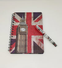 Load image into Gallery viewer, Union Jack Notebook & Pen