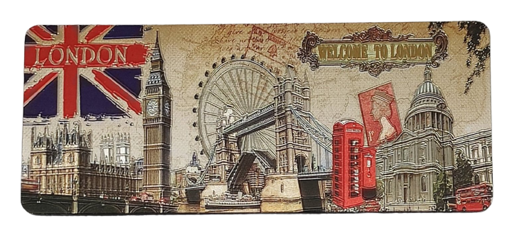 Welcome to London Foil Magnet
