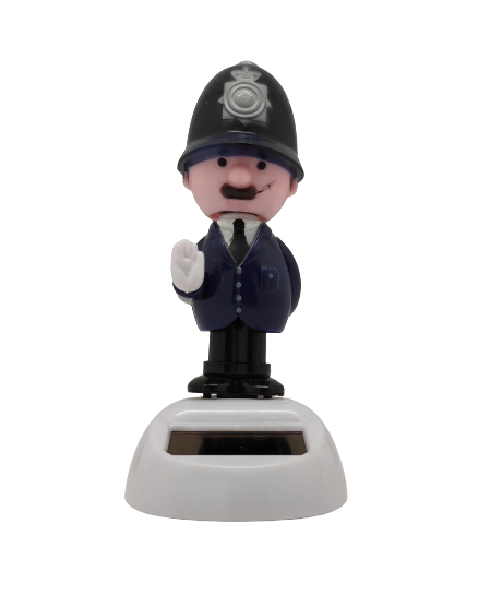 Solar Powered Dancing Policeman