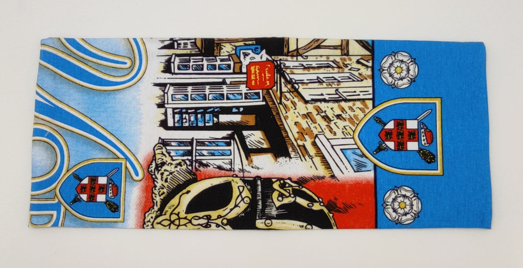 Tea Towel York Blue
