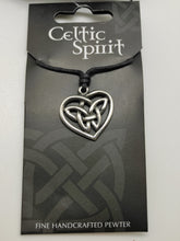 Load image into Gallery viewer, Celtic Heart Knot Pendant