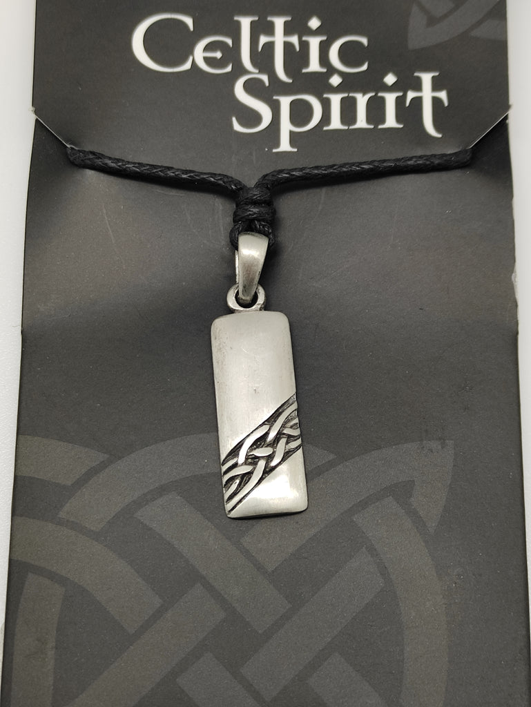 Celtic Elegance Ingot Pendant