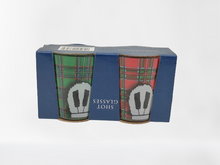 Load image into Gallery viewer, Tartan Shot Glasses Set