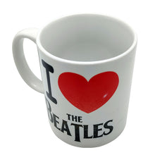 Load image into Gallery viewer, I love The Beatles Coffee Mug