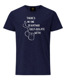 Self Isolate - Navy Blue T Shirt