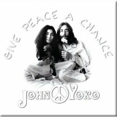 John Lennon Fridge Magnet: Peace