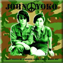 Load image into Gallery viewer, John Lennon Fridge Magnet: Soldier