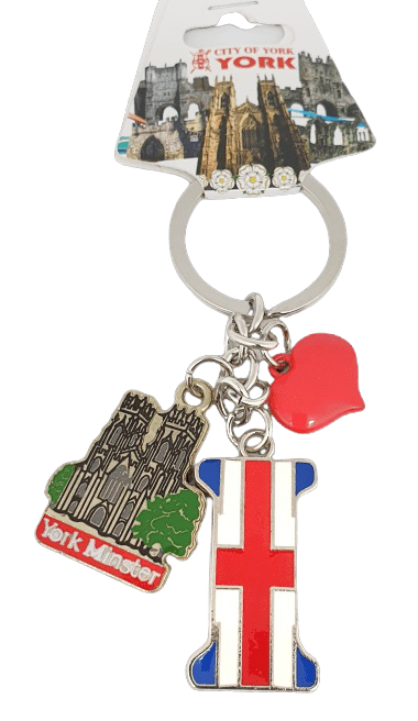 York Minster Alphabetic Keyring | York shop