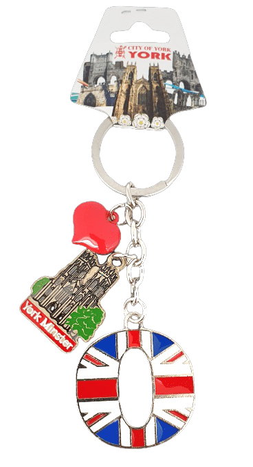York Minster Alphabetic Keyring | souvenir store