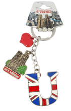 Load image into Gallery viewer, York Minster Alphabetic Keyring | souvenir shop